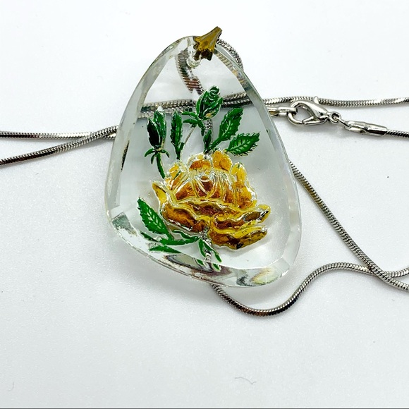 Antique Rose Necklace - Picture 2 of 7